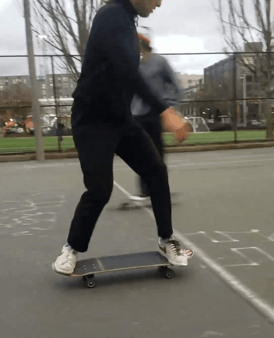 ambi doing a skatetrick